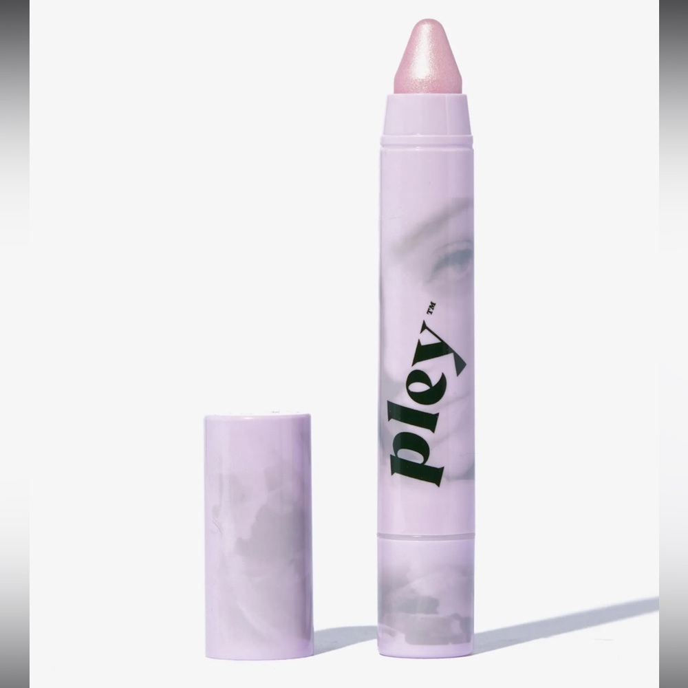 Pley Date All Over Color Stick in shade Femme (glittery pink)